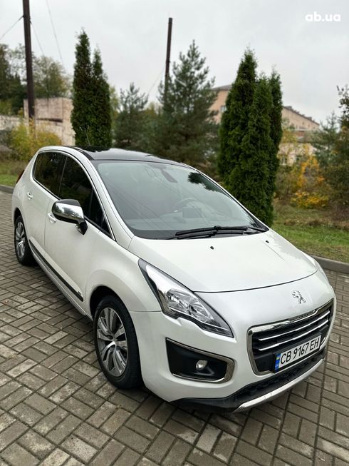 Peugeot 3008 2014 белый - фото 6