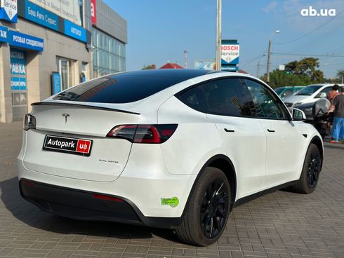 Tesla Model Y 2022 белый - фото 5