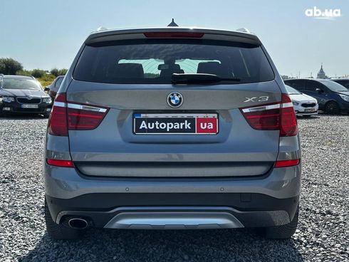 BMW X3 2016 серый - фото 8