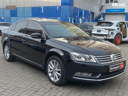 Volkswagen passat b7 2013 черный - фото 3