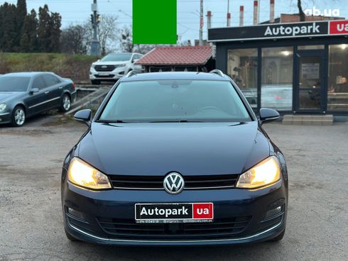 Volkswagen Golf 2013 синий - фото 4