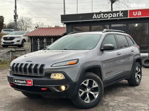 Jeep Cherokee 2018 серый - фото 3