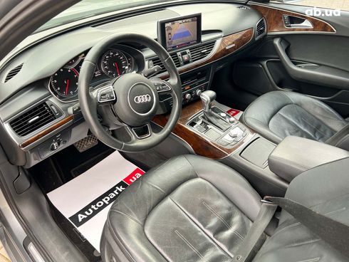 Audi A6 2014 серый - фото 13