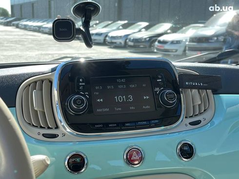 Fiat 500 2017 синий - фото 31