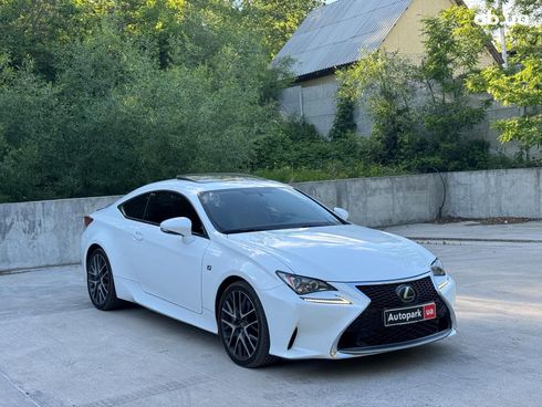 Lexus RC 2017 белый - фото 3