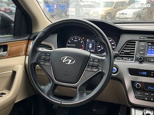 Hyundai Sonata 2015 черный - фото 23