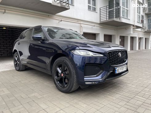 Jaguar F-Pace 2021 синий - фото 5