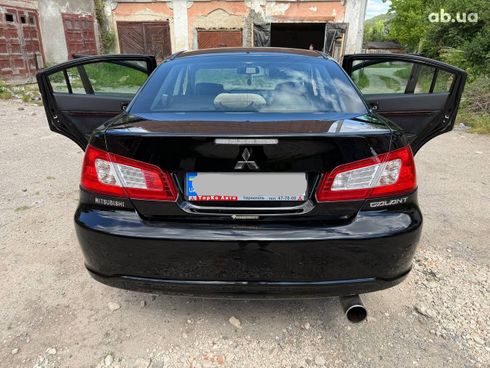 Mitsubishi Galant 2009 черный - фото 3