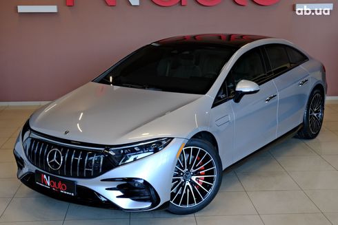 Mercedes-Benz EQS-Класс 2022 серебристый - фото 2