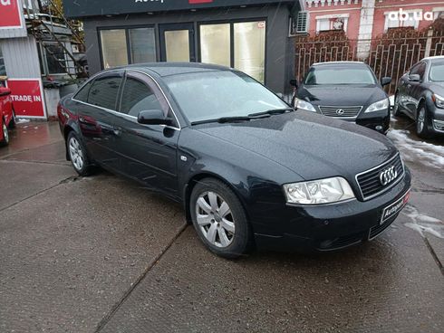 Audi A6 2003 черный - фото 7