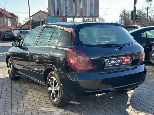 Nissan Almera 2005 черный - фото 7