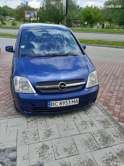 Opel Meriva 2005 синий - фото 1