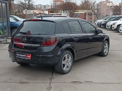 Opel Astra 2006 черный - фото 7