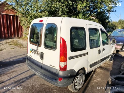 Renault Kangoo 2005 белый - фото 7