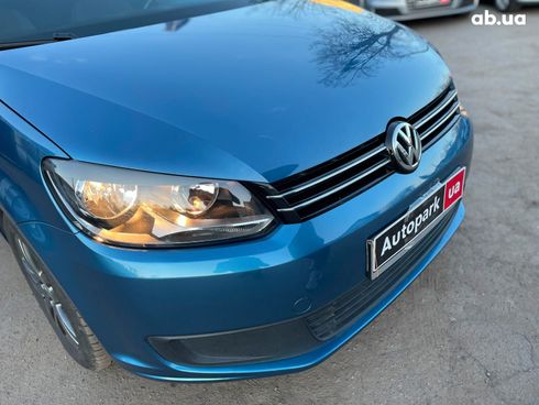 Volkswagen Touran 2014 синий - фото 9