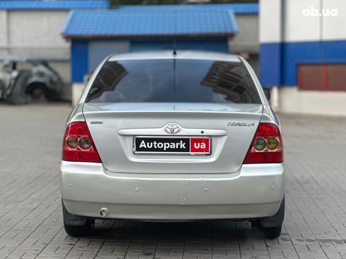 Toyota Corolla 2006 серый - фото 5