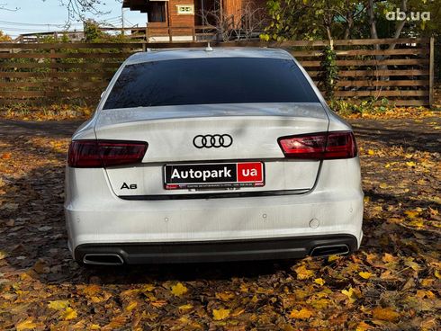 Audi A6 2016 белый - фото 16