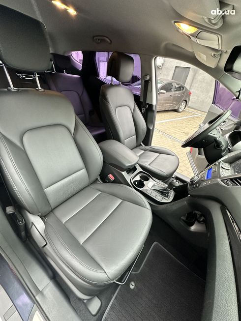 Hyundai Santa Fe 2014 синий - фото 11