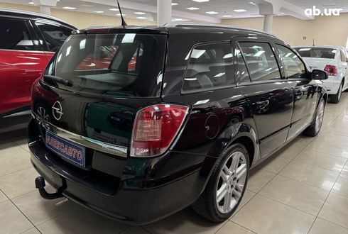Opel Astra 2007 черный - фото 2