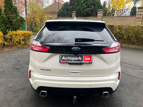 Ford Edge 2019 белый - фото 6