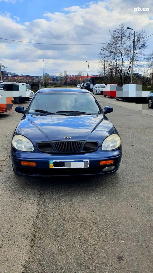 Daewoo Leganza 2001 синий - фото 7