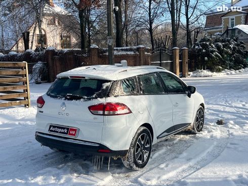 Renault Clio 2016 белый - фото 10