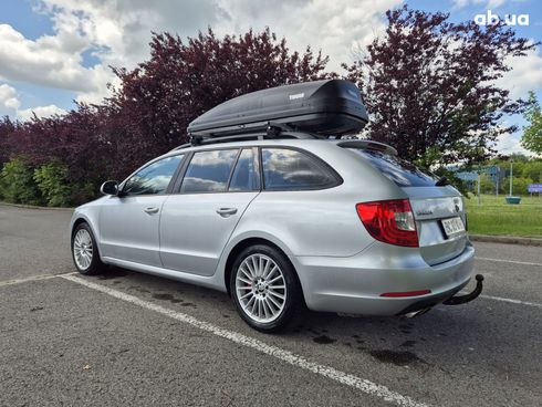 Skoda Superb 2014 серебристый - фото 9