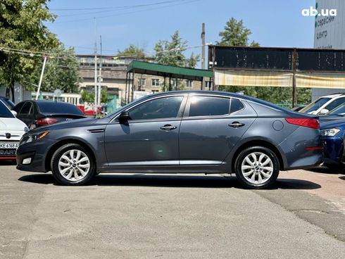 Kia Optima 2015 серый - фото 2
