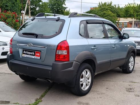 Hyundai Tucson 2008 зеленый - фото 7