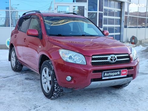 Toyota RAV4 2007 красный - фото 3