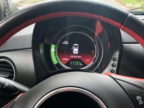 Fiat 500E 2014 синий - фото 33