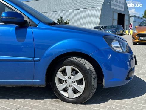 Kia Rio 2010 синий - фото 12
