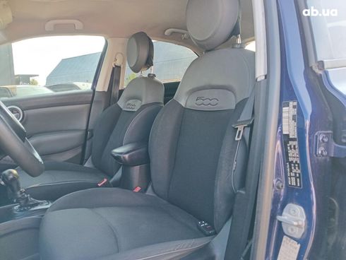Fiat 500X 2015 синий - фото 25