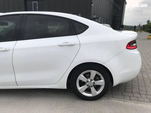 Dodge Dart 2016 белый - фото 4