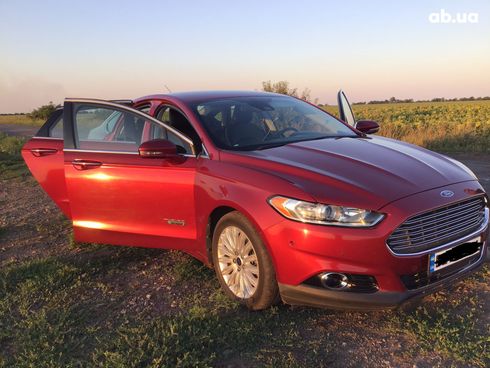 Ford Fusion 2016 красный - фото 5