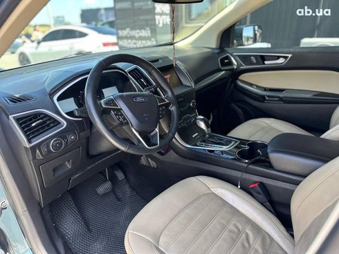 Ford Edge 2016 синий - фото 17