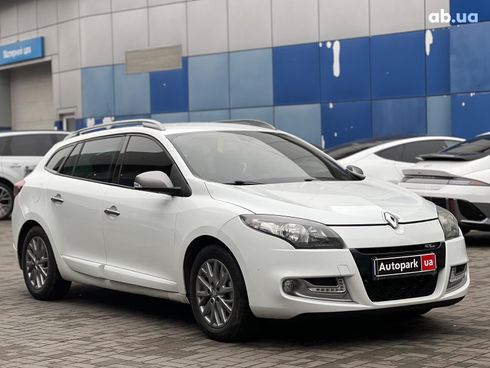 Renault Megane 2013 белый - фото 7