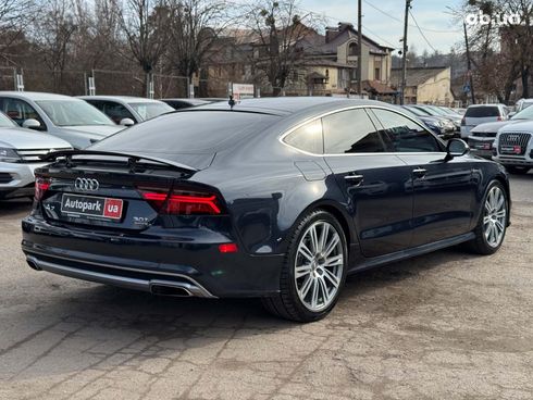 Audi A7 2015 синий - фото 12