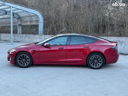 Tesla Model S 2018 красный - фото 12