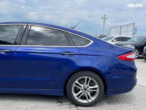 Ford Fusion 2015 синий - фото 8