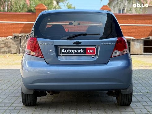Chevrolet Aveo 2007 синий - фото 8