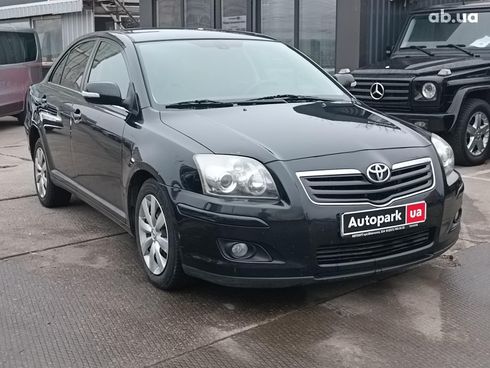 Toyota Avensis 2008 черный - фото 3