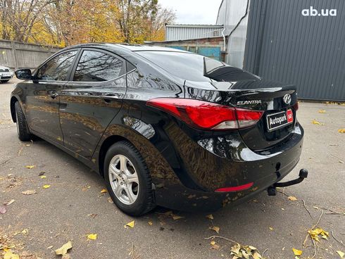 Hyundai Elantra 2014 черный - фото 7