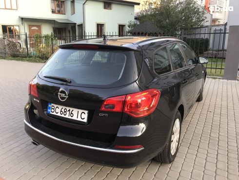 Opel Astra 2014 черный - фото 19