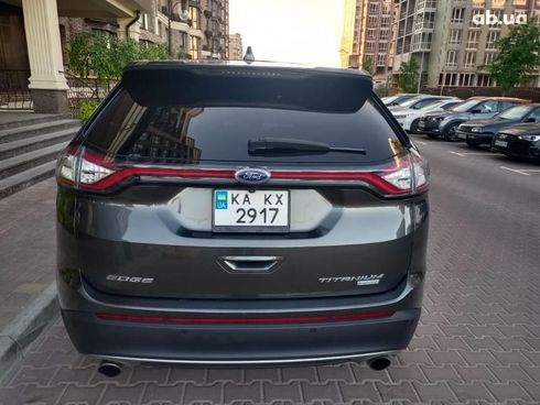 Ford Edge 2018 серый - фото 6