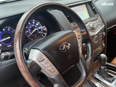 Infiniti QX80 2017 белый - фото 61
