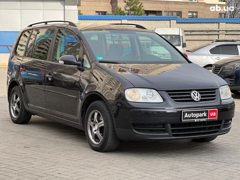 Volkswagen Touran 2005 черный - фото 3