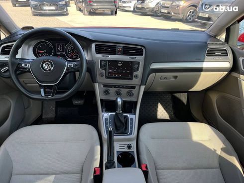 Volkswagen Golf Variant 2015 красный - фото 30