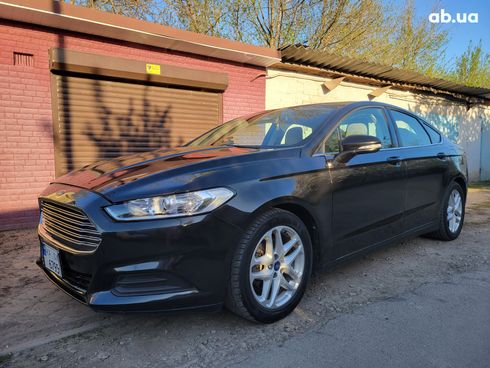 Ford Fusion 2013 черный - фото 2