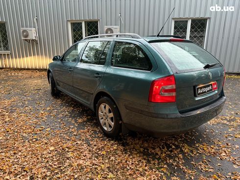 Skoda octavia a5 2005 зеленый - фото 7
